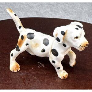 Bone China Dalmatian Puppy Figurine Bone China Japan